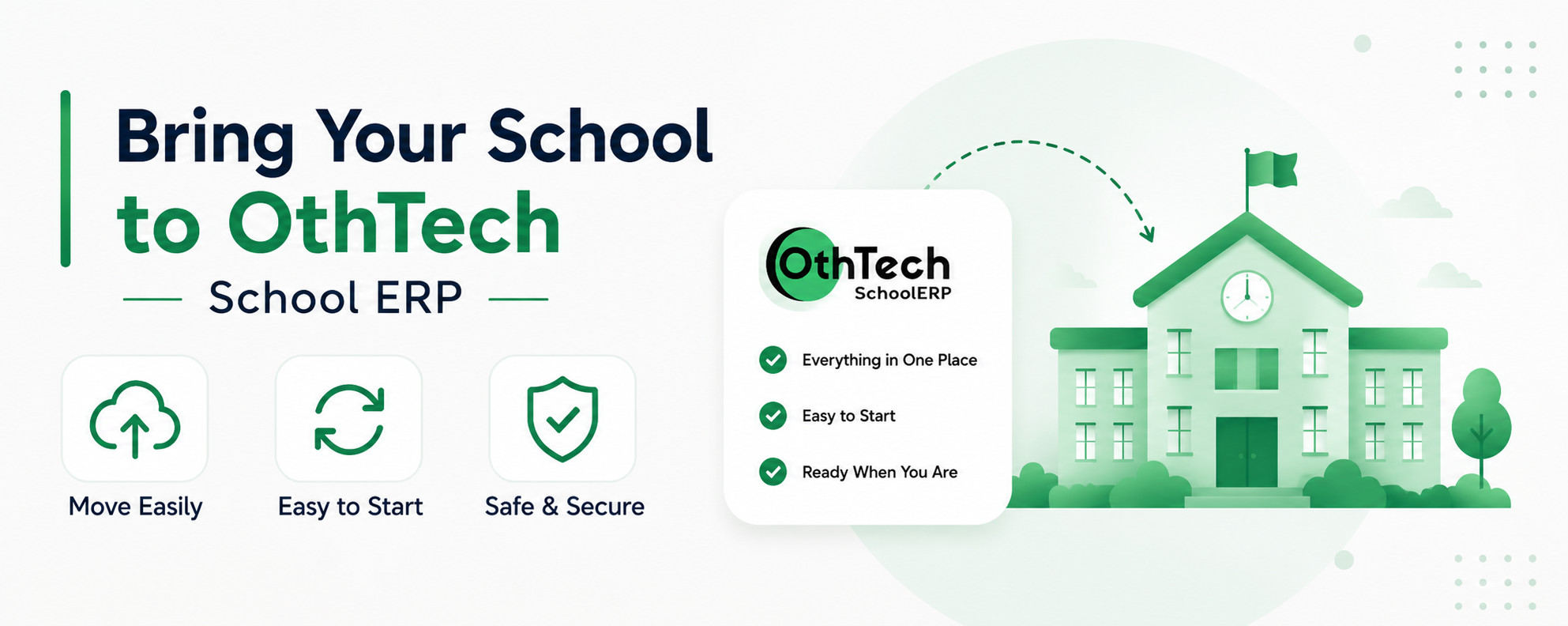 OthTech team onboarding a school onto the ERP